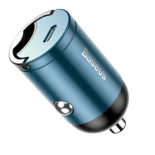 Baseus Baseus Tiny Star PPS mini inteligentna ładowarka samochodowa USB Typ C 30W Quick Charge 3.0 PD 3.0 niebieski (VCHX-B03) hurtel-53292-0 - Ładowarki samochodowe - miniaturka - grafika 32