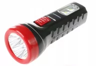 Latarki - Ładowana Latarka akumulatorowa 4 Led + 2 Smd 1129 - miniaturka - grafika 1