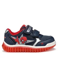 Buty dla chłopców - Sneakersy Geox B Lightyloo B555ZB 0BC14 C0735 Granatowy - miniaturka - grafika 1
