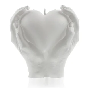 Świeca Hand LOVE Edition White - Świece - miniaturka - grafika 1