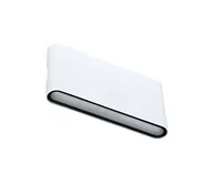 Lampy ogrodowe - Ecolite ZFP12-BI - LED Kinkiet zewnętrzny BRICK 2xLED/6W/230V IP65 biały - miniaturka - grafika 1