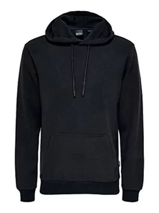 ONLY & SONS Onsceres męska bluza z kapturem Sweat Noos, granatowy, S - Bluzy męskie - miniaturka - grafika 1