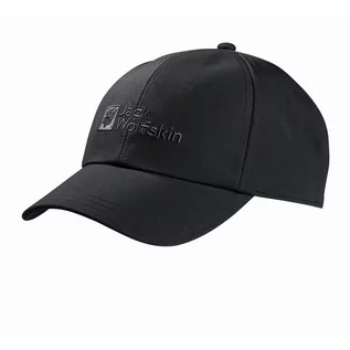 Czapki męskie - Czapka z daszkiem Jack Wolfskin BASEBALL CAP black - ONE SIZE - grafika 1