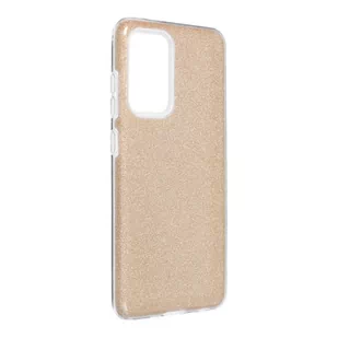 Forcell Futerał SHINING do SAMSUNG Galaxy A52 5G / A52 LTE ( 4G ) zloty - Etui i futerały do telefonów - miniaturka - grafika 1