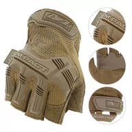 Rękawice robocze - Mechanix Wear Rękawice bez Palców M-Pact Coyote - XL - miniaturka - grafika 1