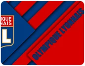 Podkładki pod mysz - PODKŁADKA POD MYSZKĘ OL LYON Z IMIENIEM 23x19CM DO LAPTOPA - miniaturka - grafika 1