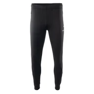 Spodnie sportowe męskie - Męskie Spodnie HI-TEC DERIO 36878-BLACK – Czarny - miniaturka - grafika 1
