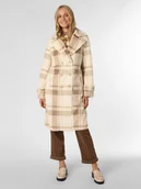 Płaszcze damskie - Rino & Pelle - Płaszcz damski  Rakia, beżowy|wielokolorowy - miniaturka - grafika 1