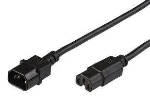MicroConnect Kabel zasilający Jumper C14-C15 0.5m - Kable komputerowe i do monitorów - miniaturka - grafika 1