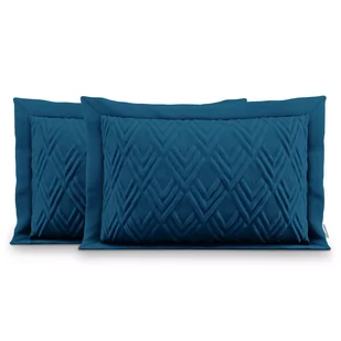 Ameliahome Ameliahome Poszewki Dekoracyjne Z Wypełnieniem Ophelia Indigo 50X70*2 - Poszewki na poduszki - miniaturka - grafika 1
