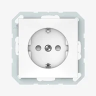 Gniazdka elektryczne - SOCKET WHITE RP16-002-22 QR1000 - miniaturka - grafika 1