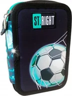 Piórniki - PIÓRNIK TRZYKOMOROWY Z WYPOSAŻENIEM FOOTBALL DLA CHŁOPCA PIŁKA NOŻNA - miniaturka - grafika 1