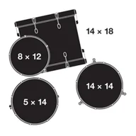 Perkusje - Gretsch Catalina Club CT1-J484-YSF perkusja - miniaturka - grafika 1