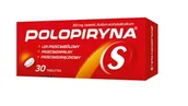 Leki przeciwbólowe - Polpharma Polopiryna S 30 tabletek  4003909 - miniaturka - grafika 1