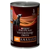 Mokra karma dla psów - Purina Veterinary Diets Om Obesity Management Canine Formula Puszka 400G - miniaturka - grafika 1
