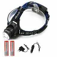 Latarki - Latarka Czołowa Led Cree T6 Moc 2X18650 L200 - miniaturka - grafika 1