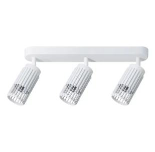 Industrialny biały plafon - K357 B9-E12 - Lampy sufitowe - miniaturka - grafika 1