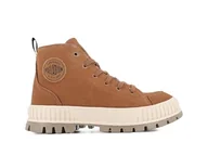 Botki damskie - Palladium Mieszane Pallashock Zip Ciepłe Botki, br?zowy, 49 EU - miniaturka - grafika 1