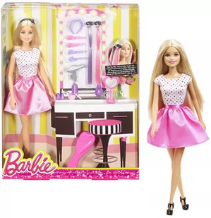 Barbie, Lalka Zestaw Stylizacja włosów, akcesoria - Lalki dla dziewczynek - miniaturka - grafika 1