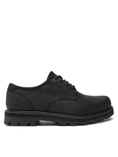 Timberland Półbuty Lace UP Waterproof TB0A69T9W021 Czarny - Półbuty męskie - miniaturka - grafika 1