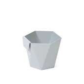 Donice - Osłonka HECA 105 jasny szary Lamela - miniaturka - grafika 1