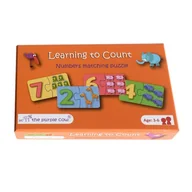 Puzzle - The Purple Cow Puzzle DUO Nauka liczenia - miniaturka - grafika 1