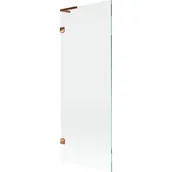 Parawany nawannowe - Mexen Lunar L parawan nawannowy 1-skrzydłowy 70 x 150 cm, transparent, różowe złoto - 897L-070-000-60-00 - miniaturka - grafika 1