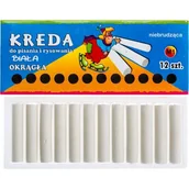 Kreda - Kreda biała typ M okrągła opakowanie - 12 sztuk Condor - miniaturka - grafika 1