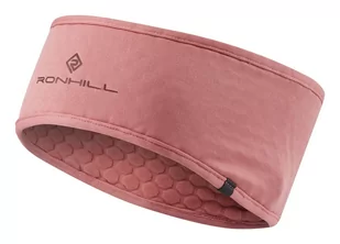 RONHILL Opaska na głowę do biegania PRISM HEADBAND różowa - Apaszki i szaliki męskie - miniaturka - grafika 1
