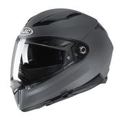 Kaski motocyklowe - HJC Helmets Męski kask motocyklowy Nc, szary, M - miniaturka - grafika 1