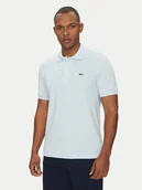 Koszulki męskie - Lacoste Polo PH9851 Błękitny Classic Fit - miniaturka - grafika 1