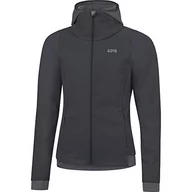 Koszulki i topy damskie - GORE WEAR GORE WEAR damska bluza z kapturem R3 Windstopper Thermo Terra Grey 34 -0R00-X-Small1003780R0002-0R00 - miniaturka - grafika 1