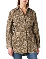 Bluzki damskie - PINKO Bluzka damska, Cz9_beżowy/czarny, 30 PL - miniaturka - grafika 1