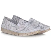 Półbuty damskie - Półbuty damskie Maciejka 03512-66/00-0 KWIATY PASTEL 37 - miniaturka - grafika 1