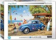 Puzzle - Puzzle 1000 EG-VW Beetle Surf Shack 6000-5683 - Eurographics - miniaturka - grafika 1