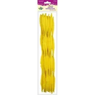 Dekoratorstwo - Druciki dekoracyjne TITANUM, żółte, 15 szt. - miniaturka - grafika 1
