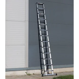 Teleskopowa drabina aluminiowa, 3,92 m, 13 szczebli - Drabiny - miniaturka - grafika 1
