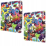 Etui do tabletów - Etui Do Tabletu 10 Cali Uniwersalne Wzór Graffiti Pokrowiec Obudowa Case Pokrowiec Case Obudowa Futerał - miniaturka - grafika 1