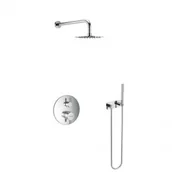 Baterie podtynkowe - Excellent AREX.4400CR AREX.4400CR Zestaw prysznic-wanna p/t okrągły cr - miniaturka - grafika 1