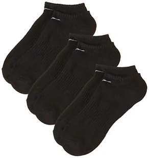Nike Underwear Everyday Cushion No-show skarpety treningowe (3 pary) czarny czarno-biały L (42-46EU) SX7673-010-Large - Skarpetki męskie - miniaturka - grafika 1