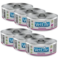 Mokra karma dla kotów - Farmina Vet Life Struvite Cat 6x85g - miniaturka - grafika 1