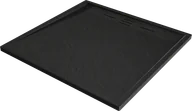 Brodziki prysznicowe - Mexen Amon brodzik kwadratowy SMC 90 x 90 cm, czarny - 4F709090 - miniaturka - grafika 1