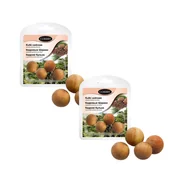 Akcesoria obuwnicze - 2x Kulki Cedrowe Odświeżające do Butów 1485C - miniaturka - grafika 1