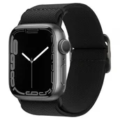 Akcesoria do smartwatchy - Spigen Pasek Fit Lite do Apple Watch 2/3/4/5/6/SE 42/44mm Czarny AMP02286 - miniaturka - grafika 1