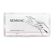 Sztuczne paznokcie i akcesoria - Semilac Slim Tips System tipsy do przedłużania paznokci Almond 240 szt - miniaturka - grafika 1