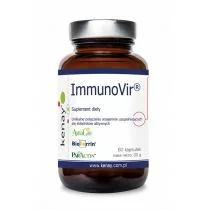 Kenay ImmunoVir - Astragalus, Andrographis, Lukrecja i Laktoferyna Suplement diety 60 kaps. - Przeziębienie i grypa - miniaturka - grafika 1