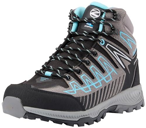 Trezeta Thunder Mid W's W's WP damskie buty trekkingowe, Dark Grey Azure, 40.5 EU