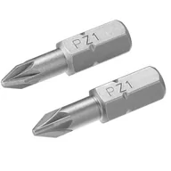 Narzędzia warsztatowe - Stanley KOŃCÓWKI WKRĘTARSKIE POZIDRIV PZ1/25 mm STA61040-XJ - miniaturka - grafika 1