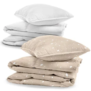 Komplet pościeli dziecięcej: 100x135cm + pościel - pościel dziecięca Pościel dziecięca z poszewką 60x40 wykonana z szarej bawełny białe gwiazdy na b.. - Pościel dla dzieci Komplet pościeli dziecięcej: 100x135cm + pościel - pościel dziecięca Pościel dziecięca z poszewką 60x40 wykonana z szarej bawełny białe gwiazdy na b.. - Pościel dla dzieci - miniaturka - grafika 1