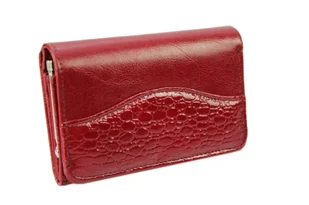 Portfel Damski PETERSON Klamra Na Zewnątrz Skóra Włoska Extra PTN 1841 18,5 x 10,5 x 3 [cm] - Portfele - miniaturka - grafika 12